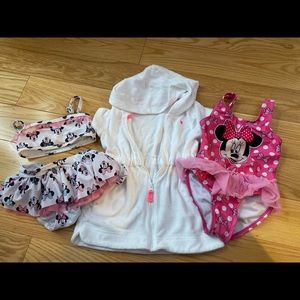 Girls Bathing Suit Lot